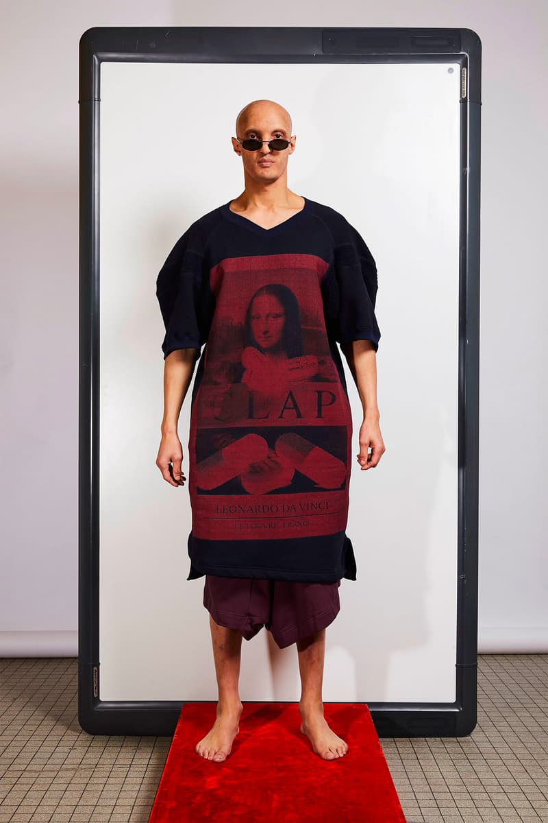 Bernhard Willhelm Fall/Winter 2018 collection Lookbook paris fashion week mona lisa