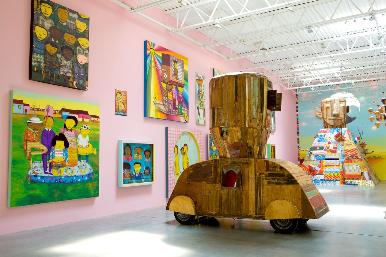 virgil abloh kaikai kiki gallery sarah bahbah osgemeos liu bolin yoshirotten best new art artwork exhibit exhibition installation shows