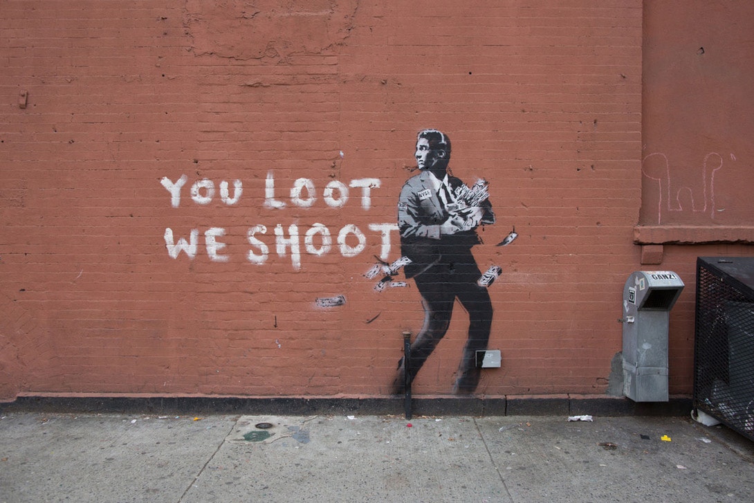 banksy james jean peter saul mike lee meguru yamaguchi