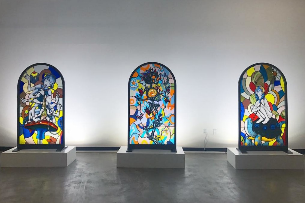 banksy james jean peter saul mike lee meguru yamaguchi