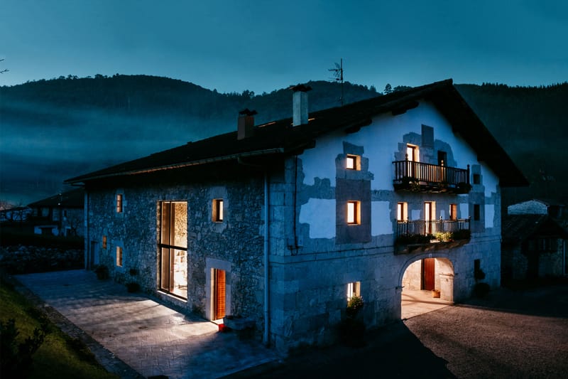 Bilbao Architecture Team Renovates a 300-Year-Old Farmhouse