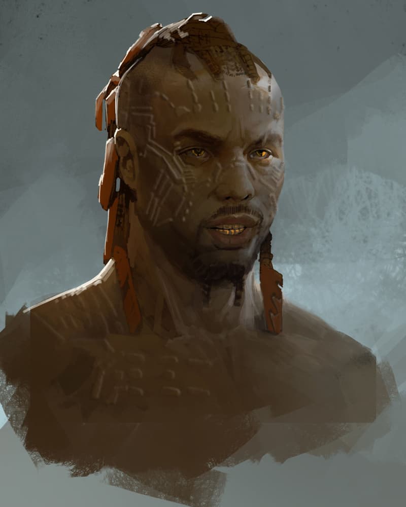 Black Panther Concept Art Closer Look