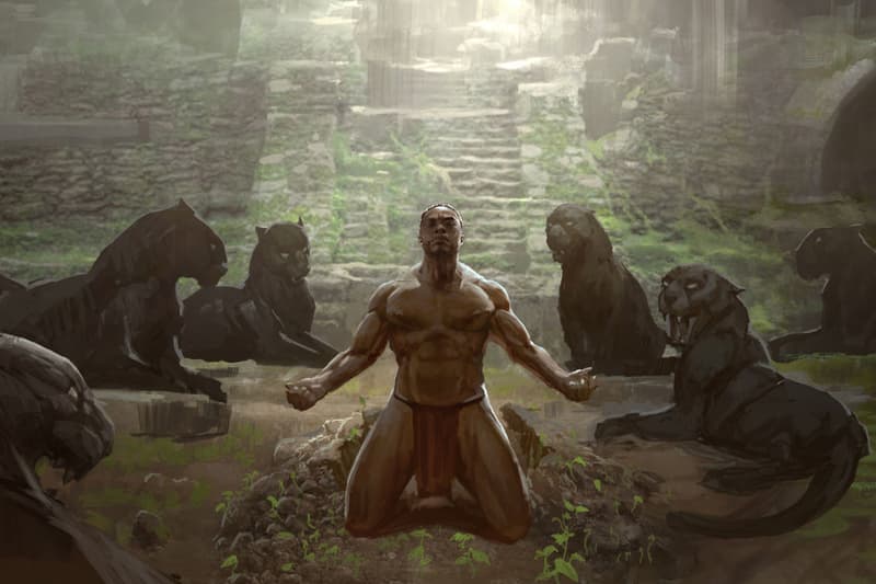 Black Panther Concept Art Closer Look
