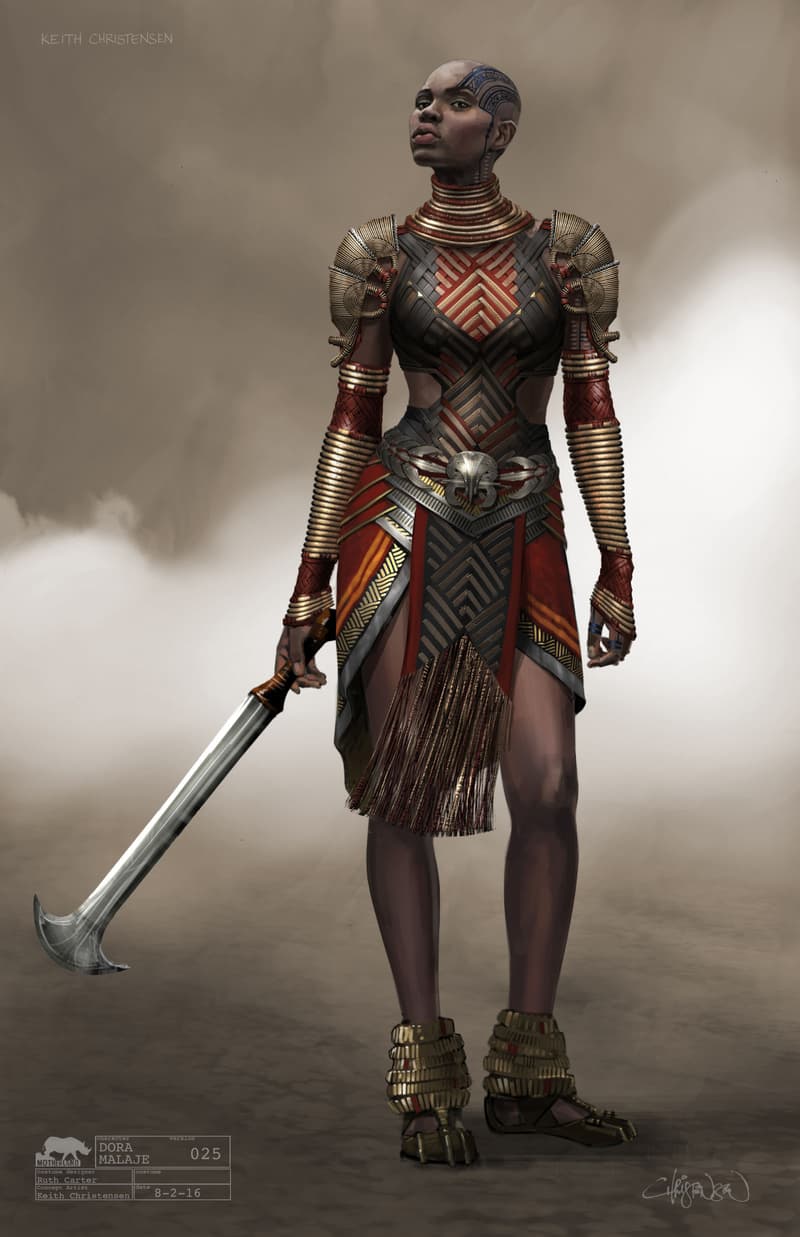 Black Panther Concept Art Closer Look