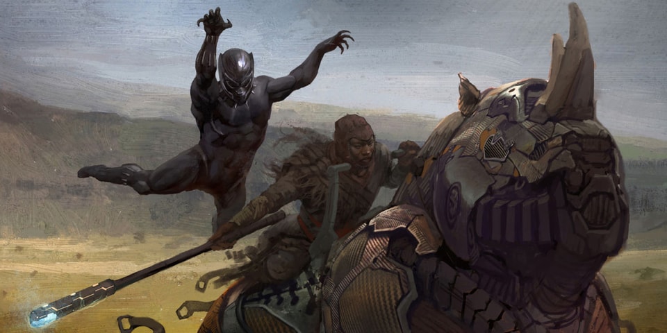 A Look at the Concept Art of 'Black Panther' | Hypebeast