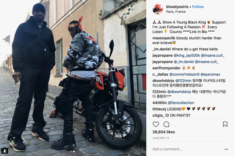 @bloodyosiris on Going to Jail, Relationship With Virgil Abloh, & Social Media Hustle