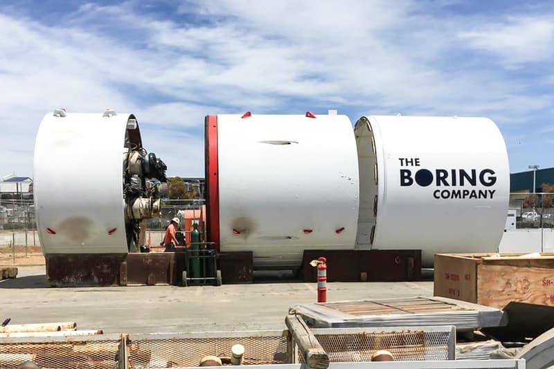 Boring Company Bricks LEGO Tunnel Rock elon musk hat flamethrower