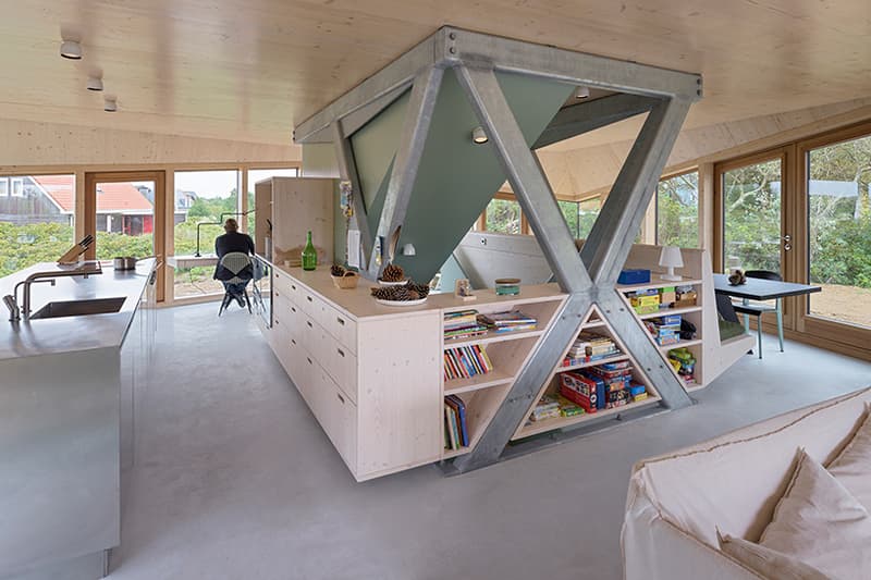 Borren Staalenhoef Architecten vacation house vlieland