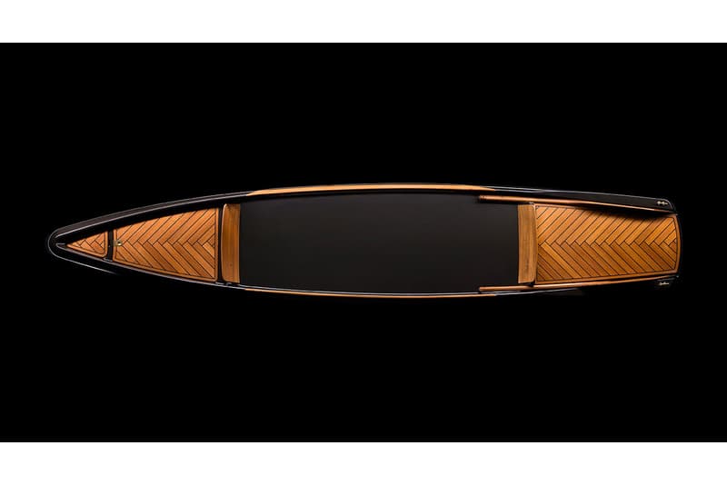BorromeodeSilva Monocoque Paddle Canoe luxury boat cadillac fins