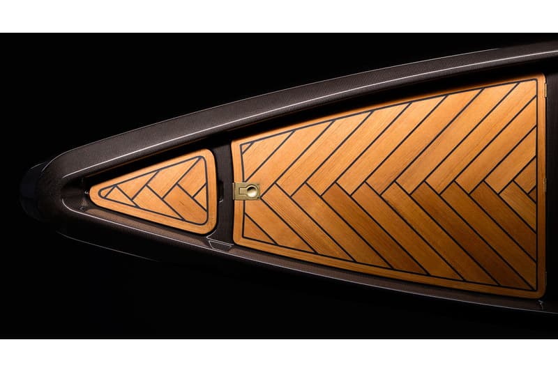 BorromeodeSilva Monocoque Paddle Canoe luxury boat cadillac fins