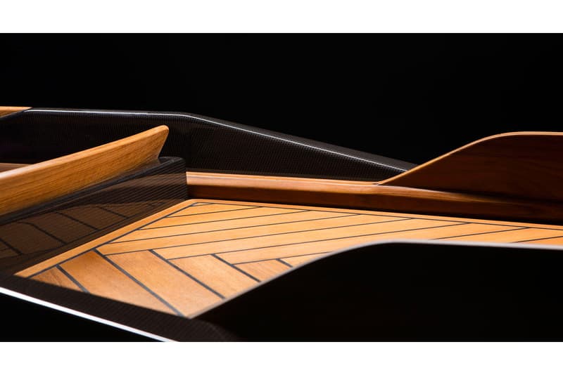 BorromeodeSilva Monocoque Paddle Canoe luxury boat cadillac fins