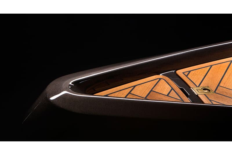 BorromeodeSilva Monocoque Paddle Canoe luxury boat cadillac fins