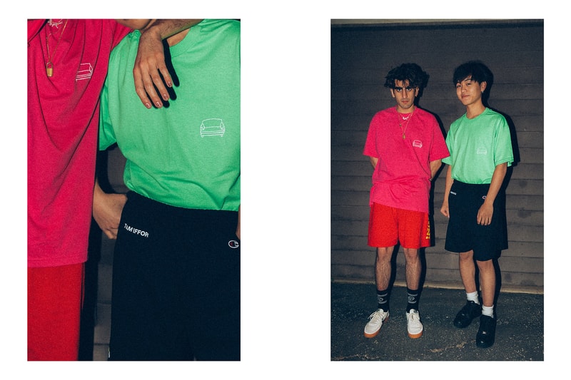 BROCKHAMPTON lookbook spring summer 2018 collection drop release shirts water bottles backpacks branding logo gay factory all american boyband willy records april 2 info date