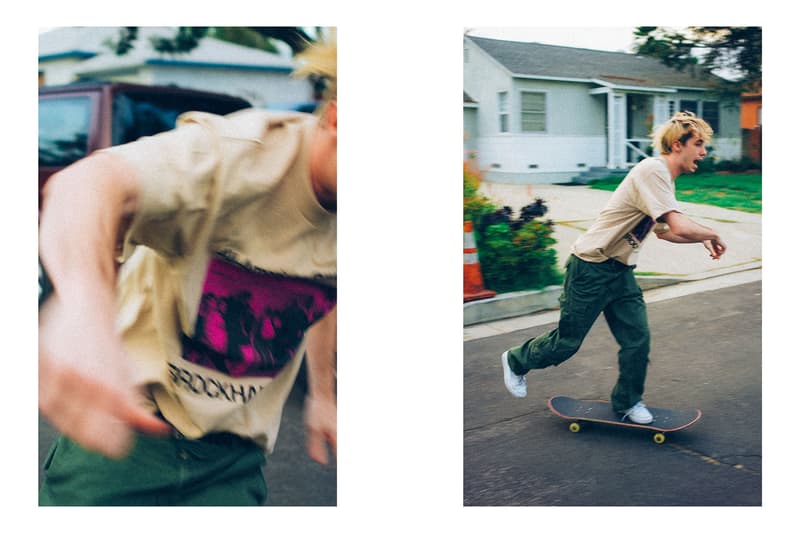 BROCKHAMPTON lookbook spring summer 2018 collection drop release shirts water bottles backpacks branding logo gay factory all american boyband willy records april 2 info date
