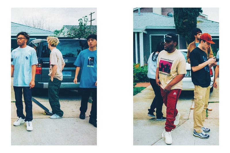 BROCKHAMPTON lookbook spring summer 2018 collection drop release shirts water bottles backpacks branding logo gay factory all american boyband willy records april 2 info date