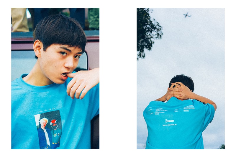 BROCKHAMPTON lookbook spring summer 2018 collection drop release shirts water bottles backpacks branding logo gay factory all american boyband willy records april 2 info date