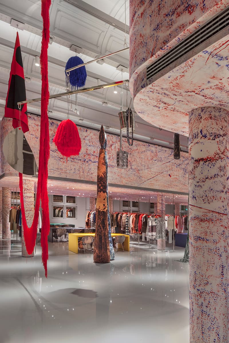 Calvin Klein 2015W39NYC Paris Headquarters Raf Simons Sterling Ruby Design Interior
