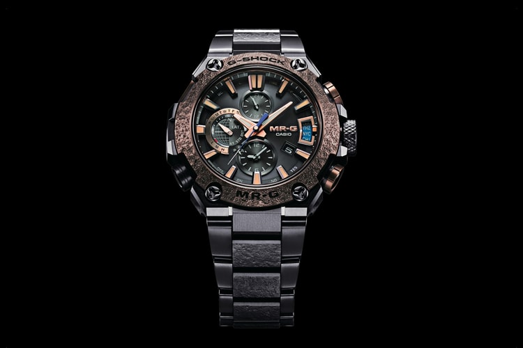 Casio G-SHOCK MR-G "Arashi-Tuchime" Is Hammered With the Samurai Spirit