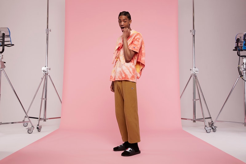 Champion Reverse Weave Varsity Jackets Coach Jackets Spring/Summer 2018 Menswear Lookbook sweatshirt hoodie track pants tracksuit polo shirt tie-dye
