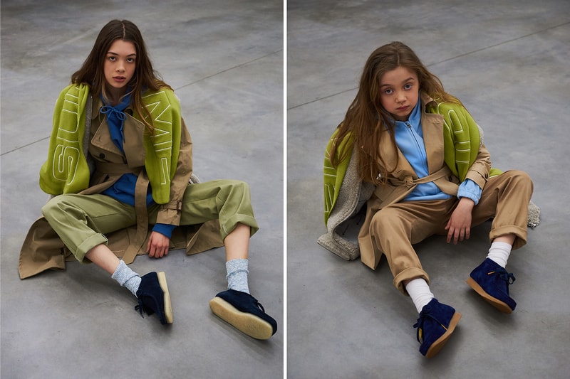 Clarks Originals Spring Summer 2018 Mini Me Collection Wallabee Desert Boot Child