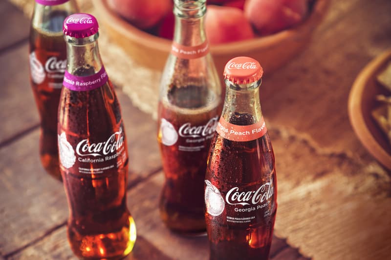 Coca-Cola California Raspberry Georgia Peach