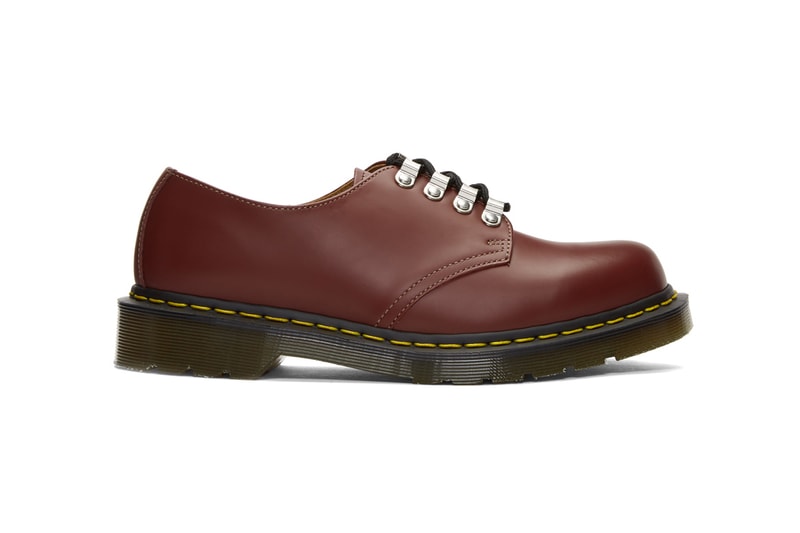 comme des garcons homme deux dr martens Kristinn Lace-up Derby collaboration footwear shoes