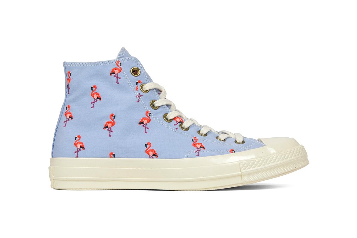 Converse Chuck Taylor '70 Embroidered Flamingo All star high tops release info purchase
