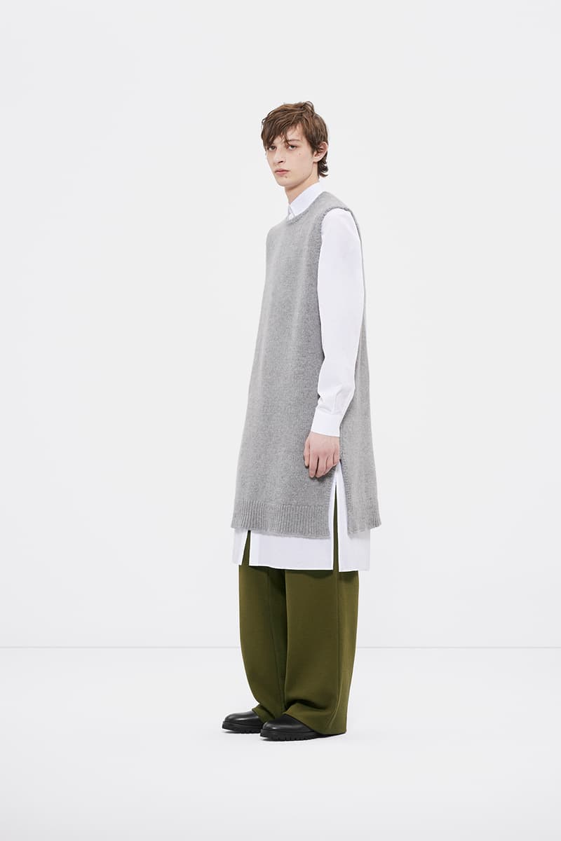 COS Fall/Winter 2018 Lookbook H&M Collection of Style Pricing Availability Info Outerwear Vests Knitwear Trousers Suiting High Street Affordable Clothing