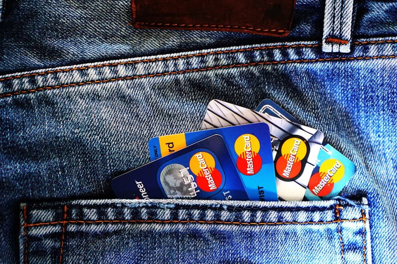 Credit Cards in Jeans