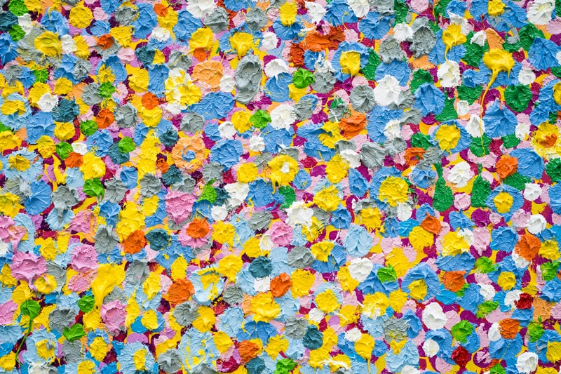 damien hirst the veil paintings gagosian los angeles california art artwork exhibit exhibition