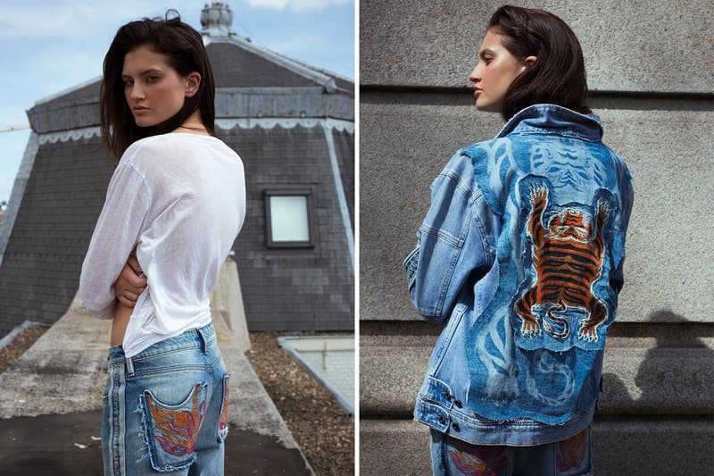 DENHAM Atelier Reservé Collaboration Collection Skulljan Alljan Moehamad Deyrinio Fraenk Denim