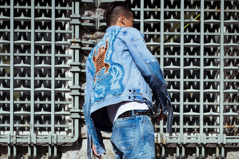 DENHAM Atelier Reservé Collaboration Collection Skulljan Alljan Moehamad Deyrinio Fraenk Denim