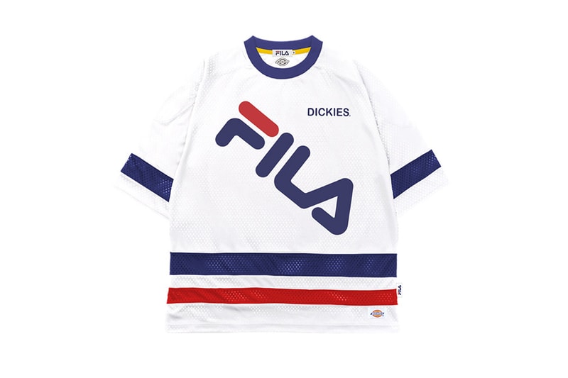 FILA Dickies collaboration japan drop release spring summer 2018 sportswear coolmax tank top jersey shirt tee