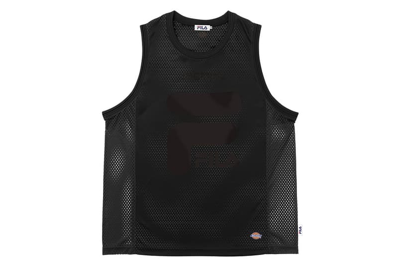 FILA Dickies collaboration japan drop release spring summer 2018 sportswear coolmax tank top jersey shirt tee