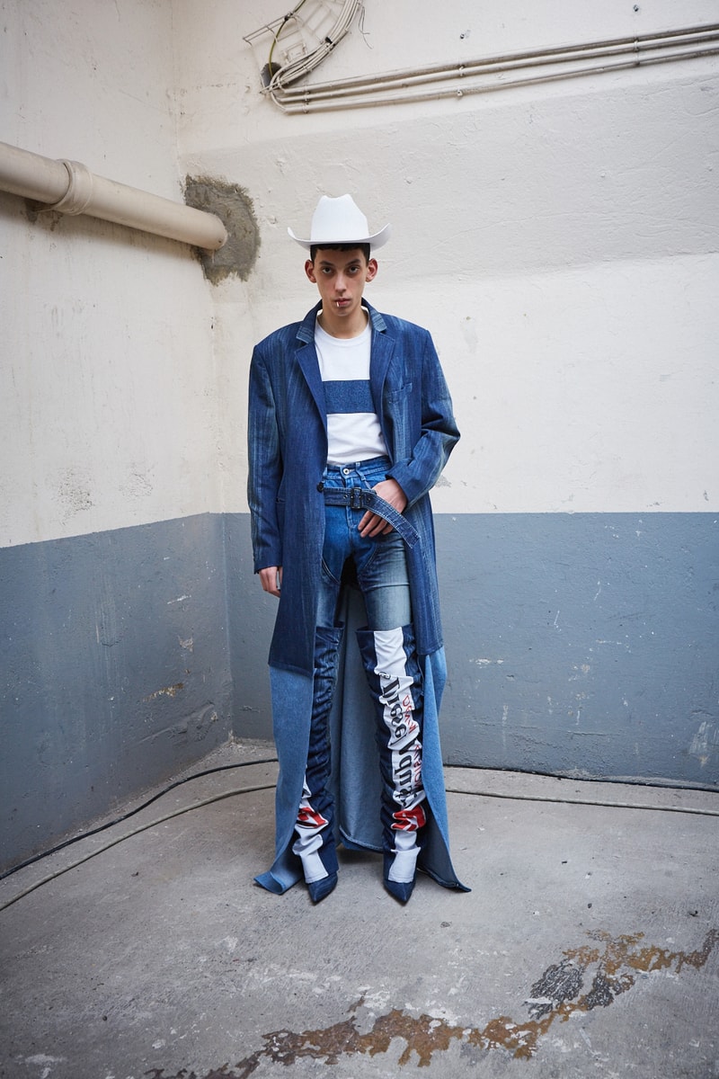 Diesel red tag project shayne oliver debut collection paris fashion week fall winter 2018 debut collaboration design