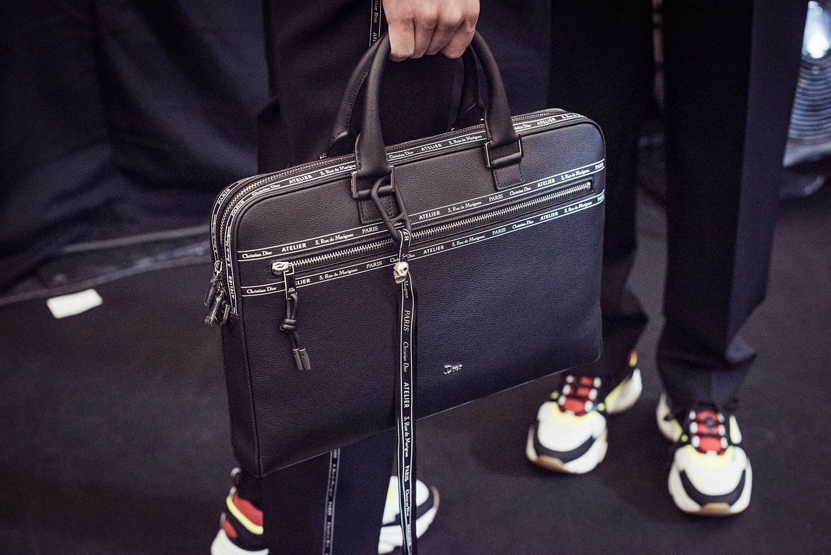 dior homme briefcase