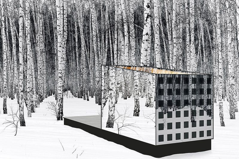 The Disappear Retreat Is an Almost-Invisible, Self-Sufficient Glass Hut