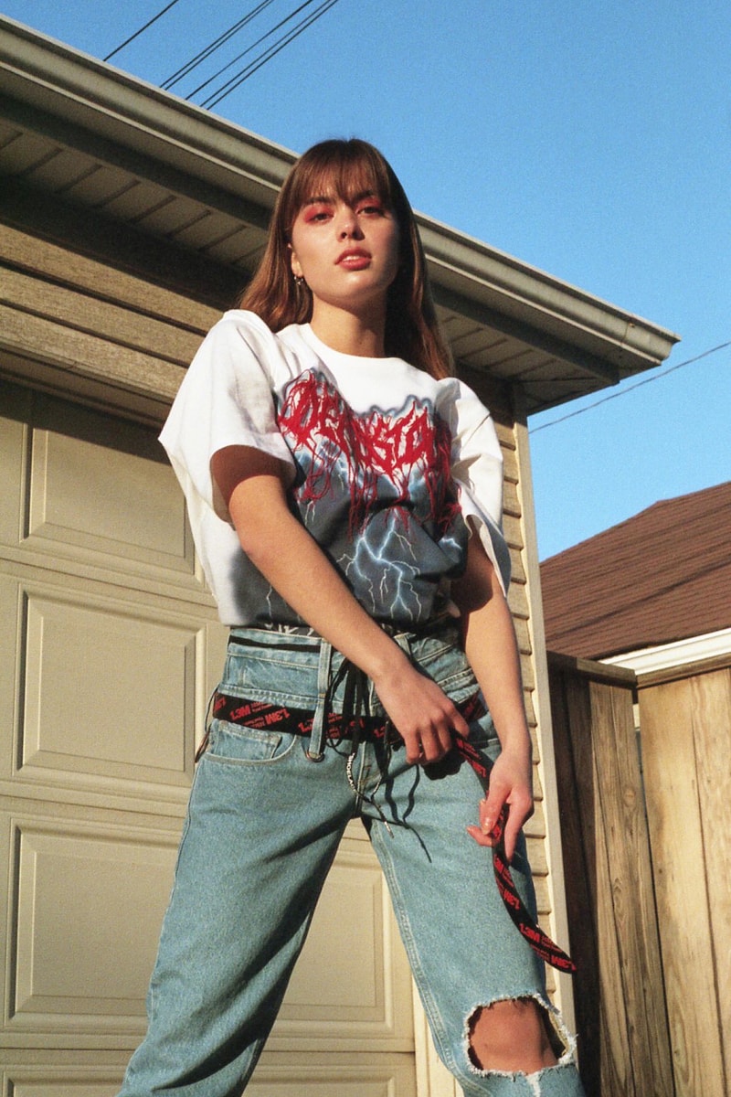 doublet Spring Summer 2018 Editorial RSVP Gallery lookbook collection japan japanese clothing fashion style streetwear menswear jacket coat bomber flight hoodie hoody button up shirt belt tee t shirt