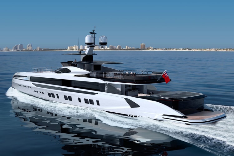 Dynamiq Releases the GTT 165-Foot Long Foiling Superyacht