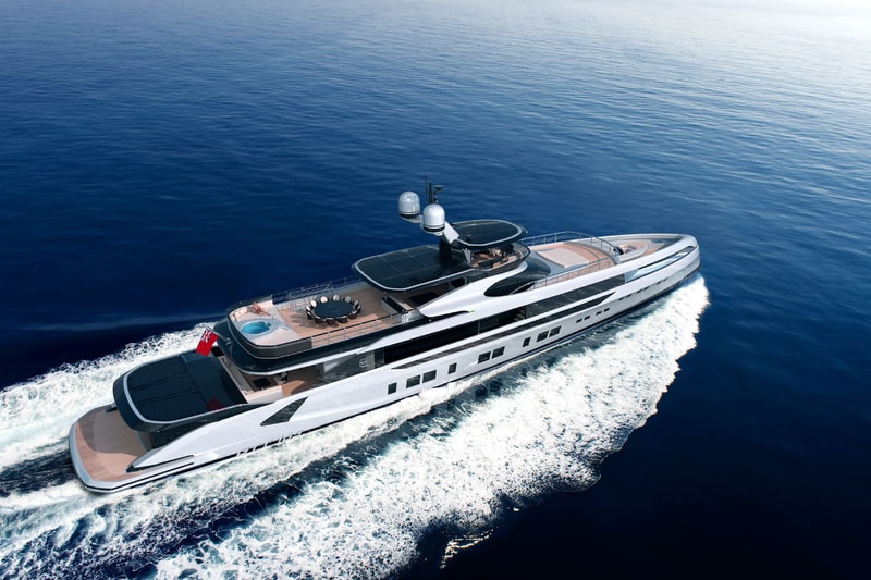 Dynamiq GTT 165 Foiling Superyacht Mega Yacht For Sale Pricing Hire Charter Luxury Yacht Big Yacht Super Mega Yacht For Hire