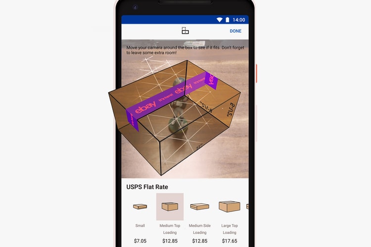 eBay App Adds AR to Help You Choose the Right Shipping Box