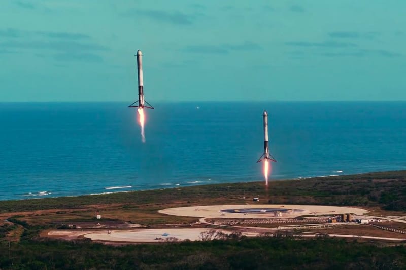 Elon Musk and 'Westworld' Creator Release Inspiring Falcon Heavy & Starman Trailer