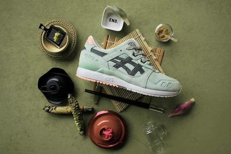 END. Clothing ASICS GEL-LYTE III 'Wasabi' END. Launches Bento Sushi Chopsticks Sneakers