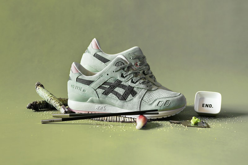 END. Clothing ASICS GEL-LYTE III 'Wasabi' END. Launches Bento Sushi Chopsticks Sneakers