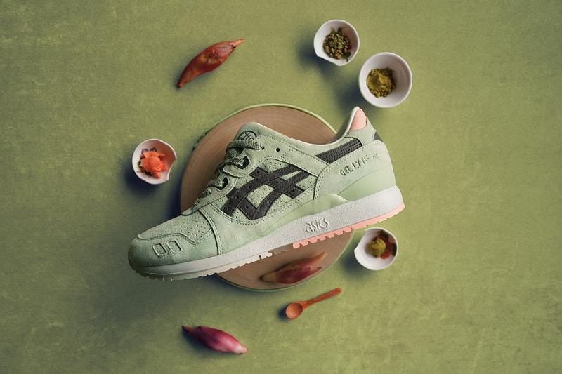 END. Clothing ASICS GEL-LYTE III 'Wasabi' END. Launches Bento Sushi Chopsticks Sneakers