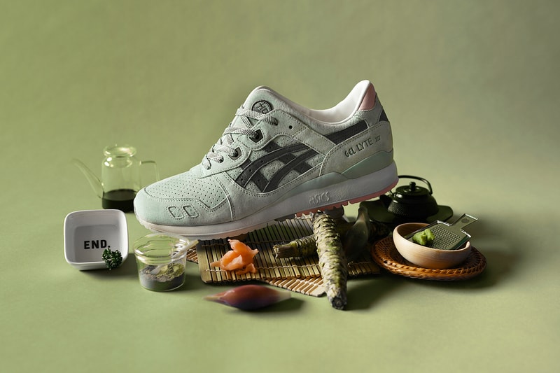 END. Clothing ASICS GEL-LYTE III 'Wasabi' END. Launches Bento Sushi Chopsticks Sneakers