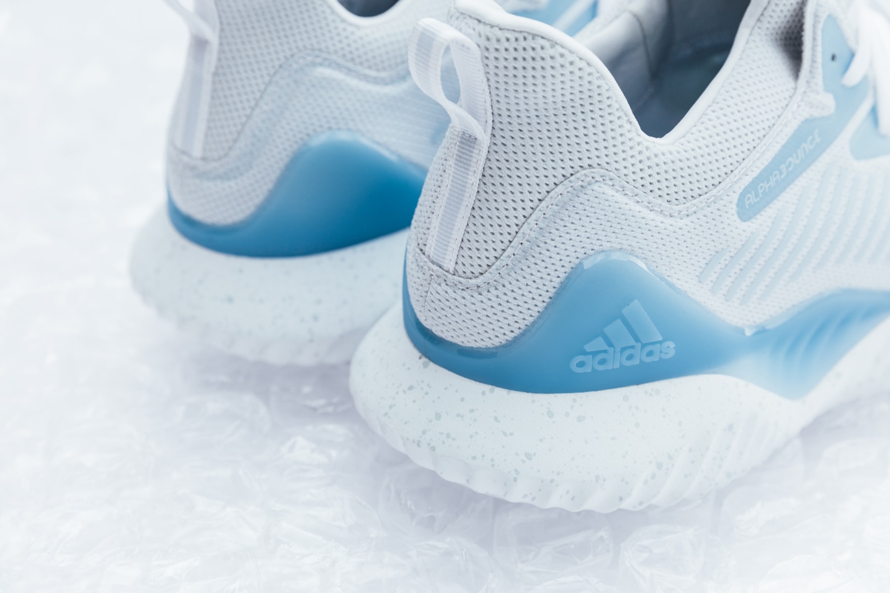 Extra Butter adidas AlphaBounce Beyond Collab sneakers footwear running runner new york germany icy blue grey bounce Seamless Forgedmesh