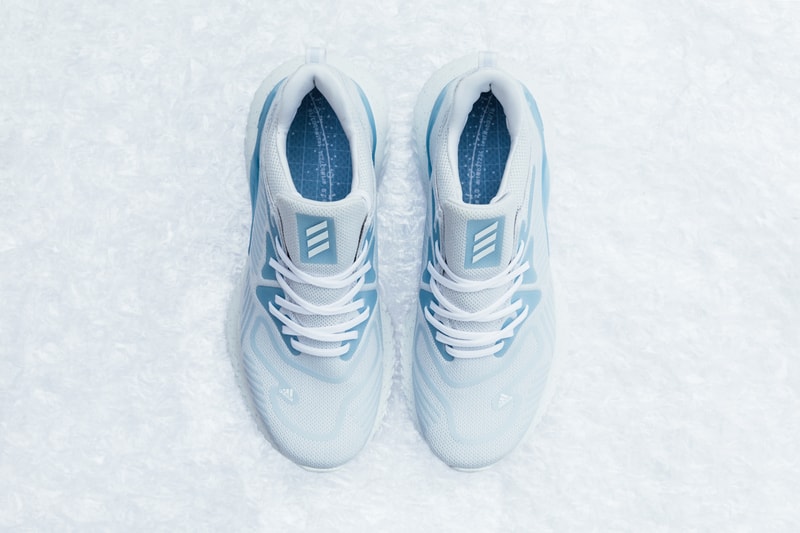 Extra Butter adidas AlphaBounce Beyond Collab sneakers footwear running runner new york germany icy blue grey bounce Seamless Forgedmesh
