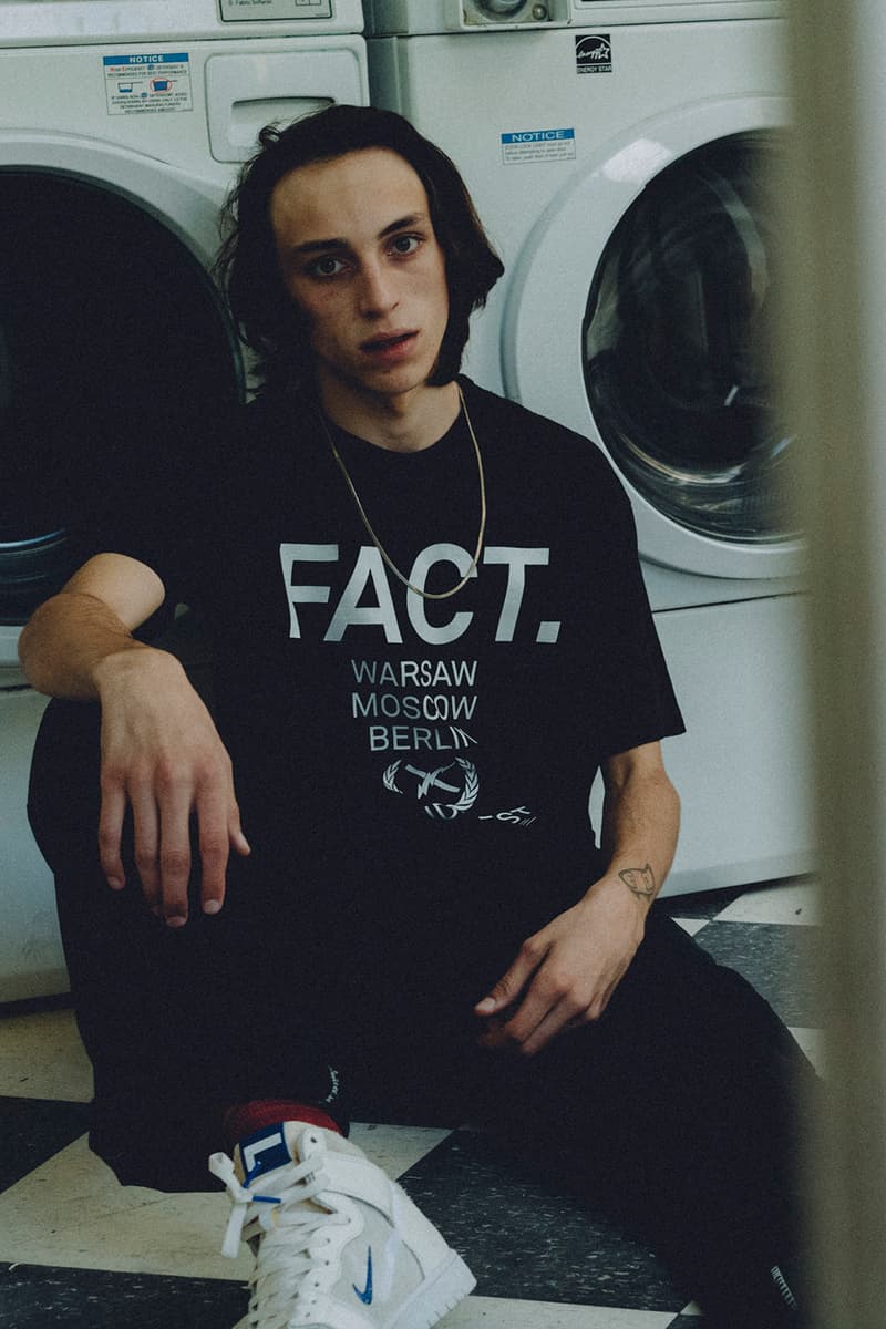 FACT. Spring Summer 2018 Collection Lookbook release T-shirts hoodies