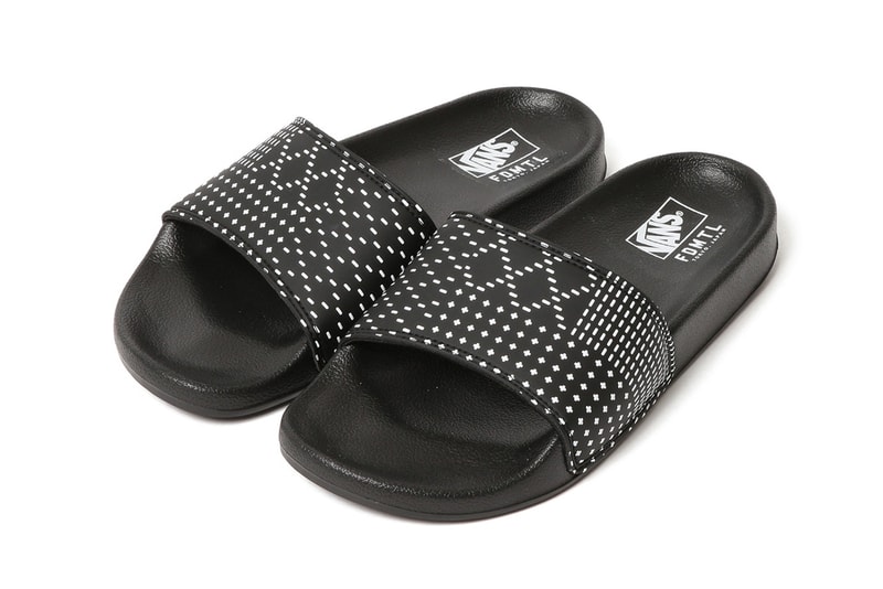 fdmtl vans slippers footwear boro stitching japan craftsmanship streetwear fashion